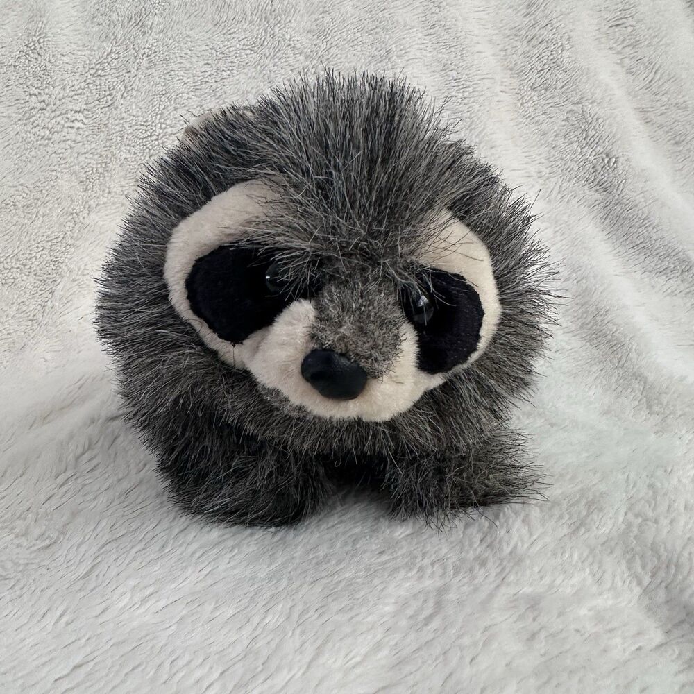 Folkmanis Baby Raccoon Full Body Hand Puppet 13” Body Plush Stuffed Animal